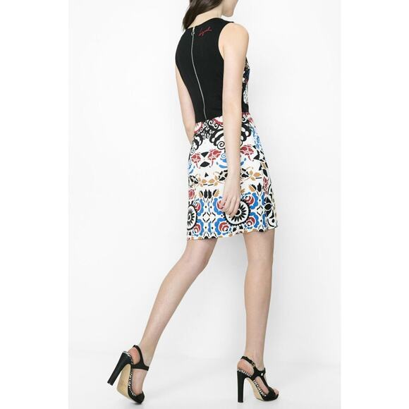 Desigual Mini Dress Multicolor Vibrant Pattern - Picture 6 of 10